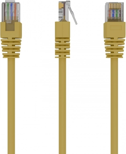 Cablu patch Cat 5e UTP galben, 1,5 m