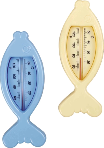 Termometru pentru piscină fără mercur, în formă de pește, 15 × 6 cm