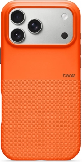 Husă rezistentă BEATS Rugged cu suport MagSafe și control al camerei pentru iPhone 17 Pro Max – portocaliu Sierra Nevada