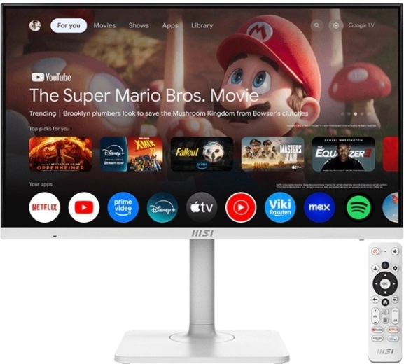 Monitor MSI 27" Modern MD272UPSW, 4K UHD, 60 Hz, alb