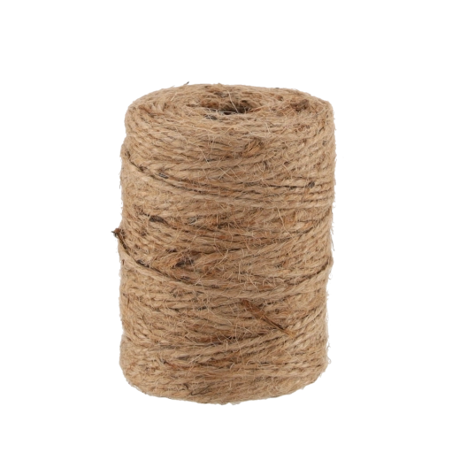 Set sfoară de iută 60 m și 10 etichete de grădină 10 × 6 cm