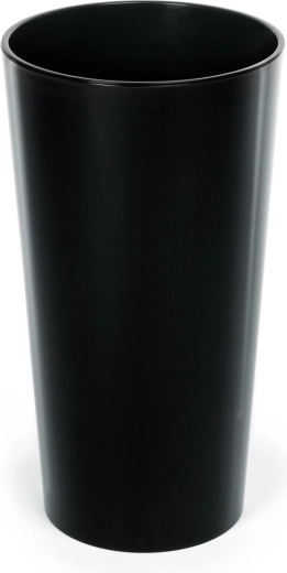 Ghiveci Lilia 14 cm cu inserție – luciu negru