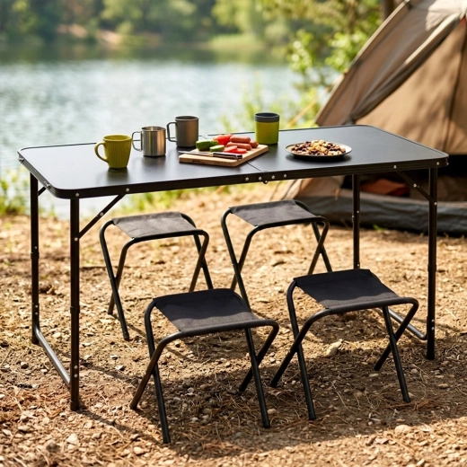 Set complet de camping pentru 4 persoane