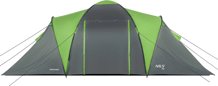 Cort de familie NILS Camp Highland pentru 6 persoane