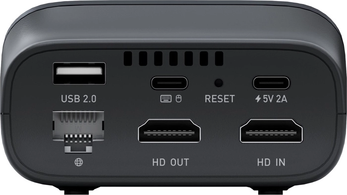 Conectivitate completă: HDMI, USB, Ethernet și alimentare prin USB‑C