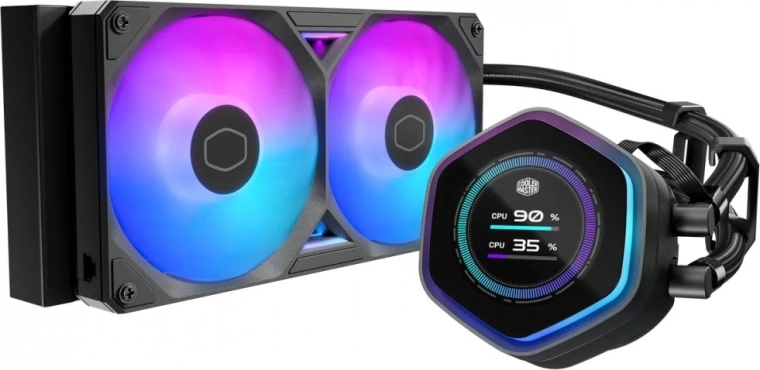 Răcire cu lichid cooler master masterliquid 240 atmos ii lcd argb