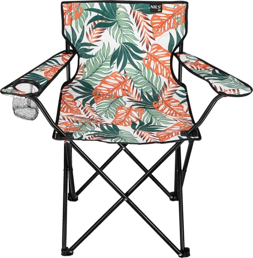 Scaun pliabil de camping cu model tropical NILS Camp