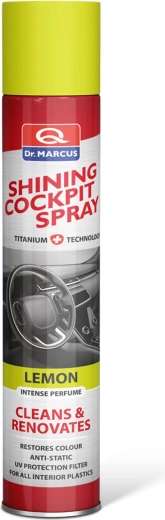 Dr. Marcus Titanium spray pentru curățarea bordului cu parfum de lămâie 750 ml