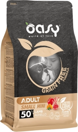 Oasy Grain Free Adult Small/Mini miel 2,5 kg