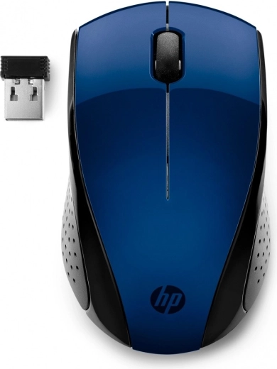 Mouse wireless HP 220 albastru