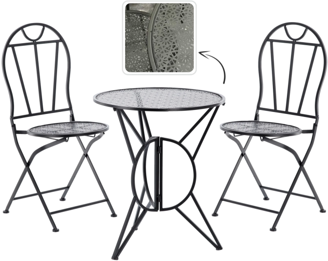 Set bistro complet pentru 2 persoane