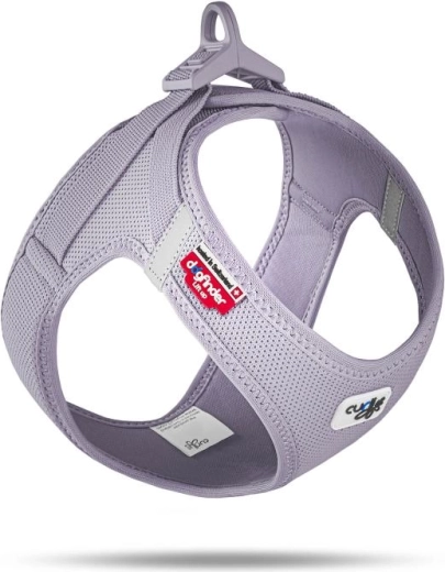Ham pentru câini Curli cu cataramă Air-Mesh lilac 3XS (1,5–3 kg)