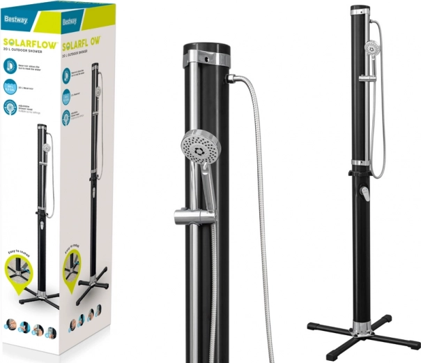 Duș de exterior solar 20L Bestway