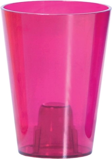 Ghiveci pentru orhidee COUBI ORCHID 13 cm – roz transparent