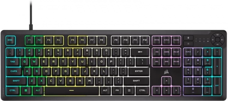 Tastatură de gaming Core RGB neagră