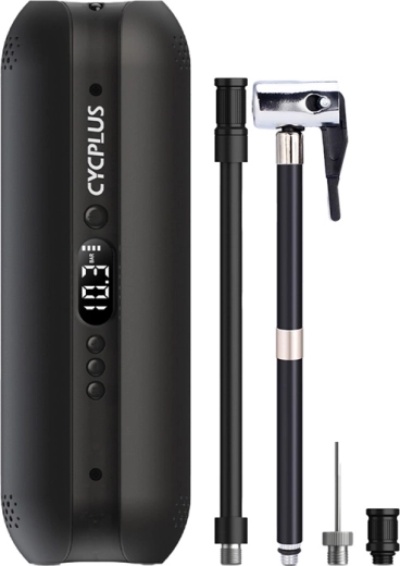 Pompă electrică portabilă CYCPLUS pentru auto, bicicletă și motocicletă