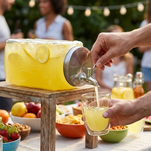 Perfect pentru limonadă, punch și apă cu fructe