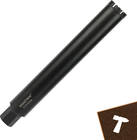 Străpungeri profunde datorită lungimii de 450 mm