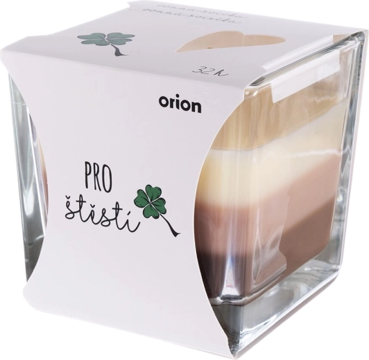 Lumânare parfumată în borcan „Pentru noroc” – vanilie 170 g