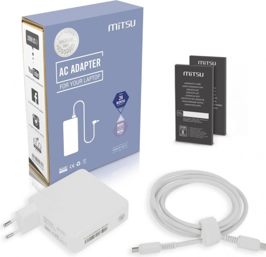 Adaptor de alimentare Mitsu USB-C pentru laptop 100 W (PD)