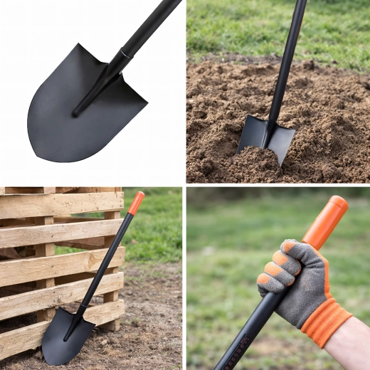 Rângău de grădină metalic cu coadă metalică 150 cm