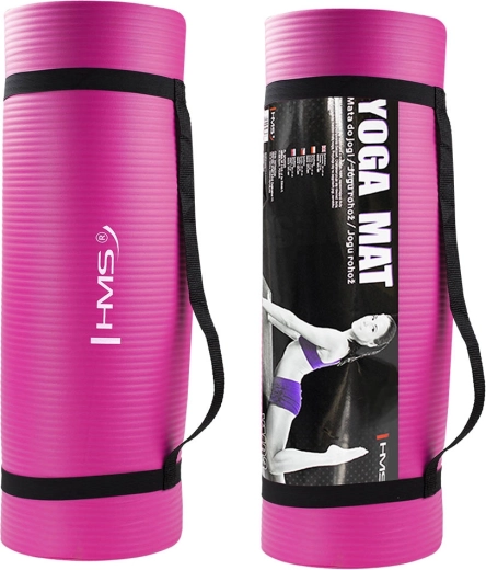 Saltea de yoga HMS YM04 roz