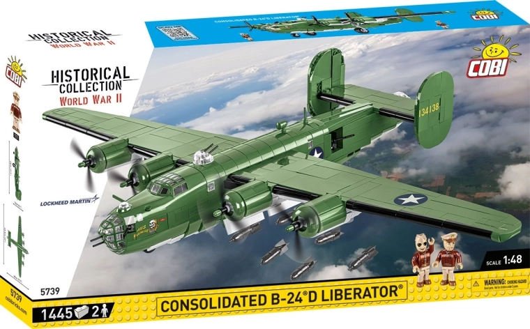 COBI Consolidated B-24D Liberator Axis Nightmare set de construcție