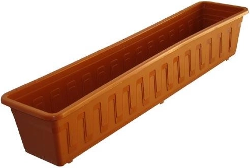 Ghiveci dreptunghiular Garden 100 cm teracotă