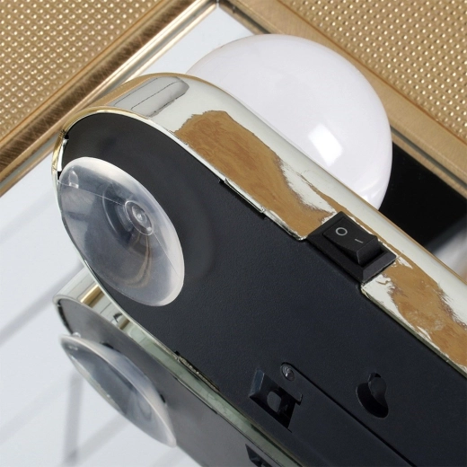 Montaj ușor cu ventuze, fără găurire