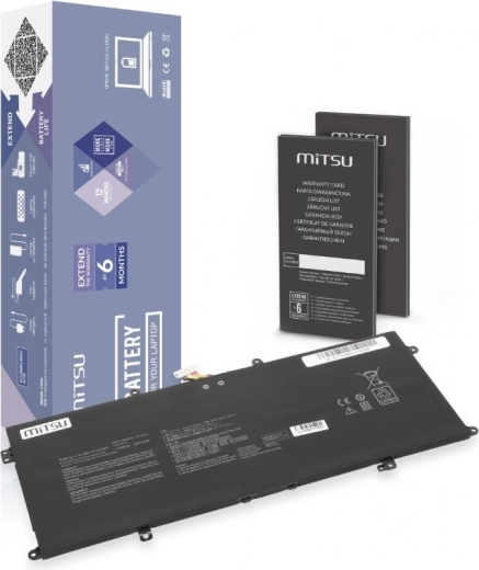 Baterie MITSU C41N1904 pentru ASUS ZenBook/VivoBook 67 Wh 15,48 V