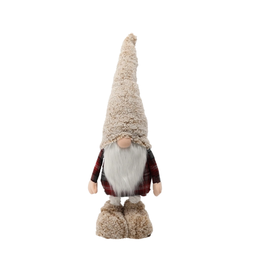 Aspect tipic de gnome pentru atmosferă de Crăciun