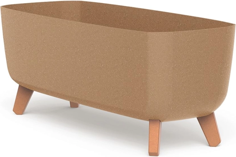Ghiveci pe picioare Gracia Case Eco Wood 58 cm – autoirigant, naturo