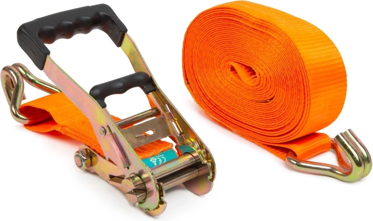 Chingă de fixare cu clichet, 6 m × 38 mm, capacitate de încărcare 1000 kg