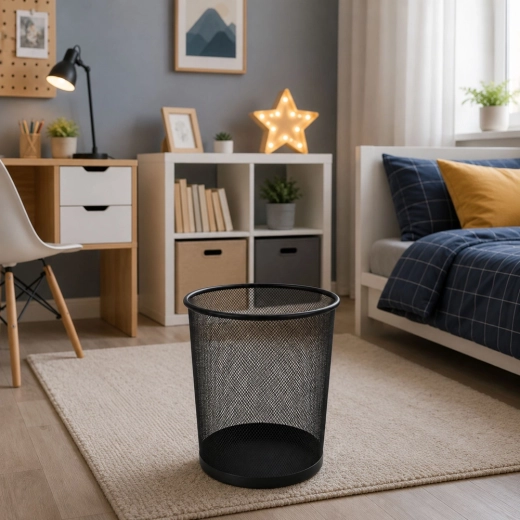 Design elegant negru și formă rotundă