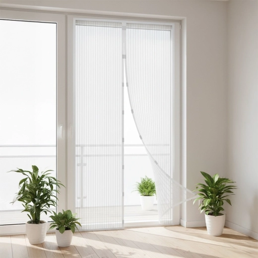 Plasă fină ce lasă să treacă aerul și lumina