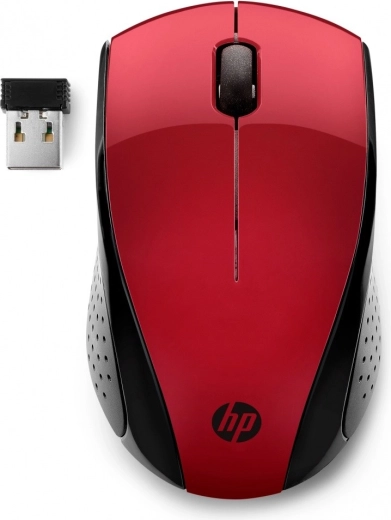 HP 220 mouse wireless roșu