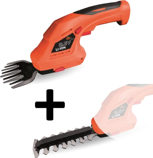 Foarfecă cu acumulator pentru iarbă și arbuști 3,6 V Li‑Ion ASIST