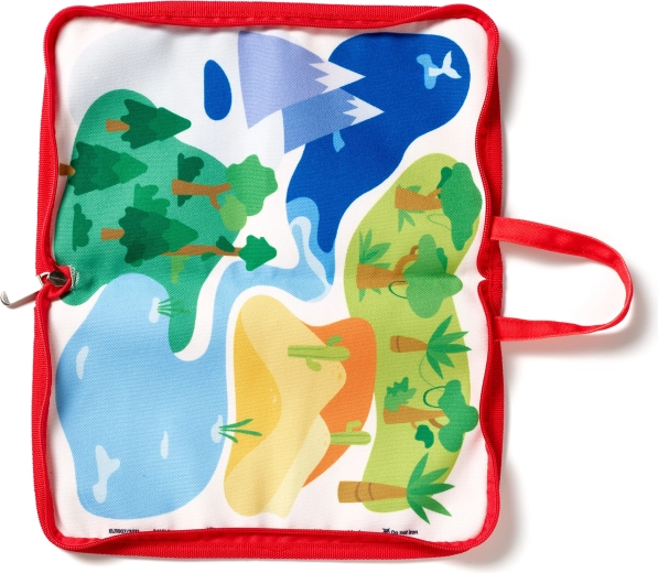 Geantă și salteluță de joacă într-una