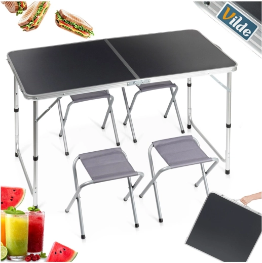 Set complet de camping pentru 4 persoane