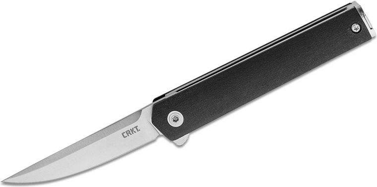 Cuțit de buzunar CRKT CEO Compact Black, 6,6 cm, negru, GRN