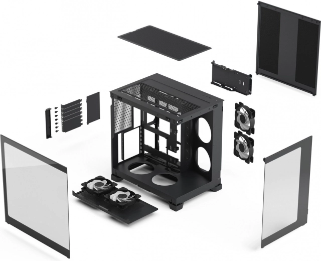 Pregătită pentru performanță: GPU până la 412 mm și radiator 360 mm