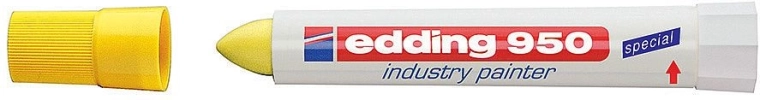 Pastă industrială Edding 950 – marker cu pastă galben