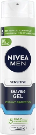 Nivea Men Sensitive gel de ras 200 ml