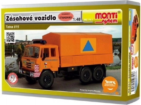 Seva Monti System vehicul de intervenție Tatra 815 1:48 – set de construcție