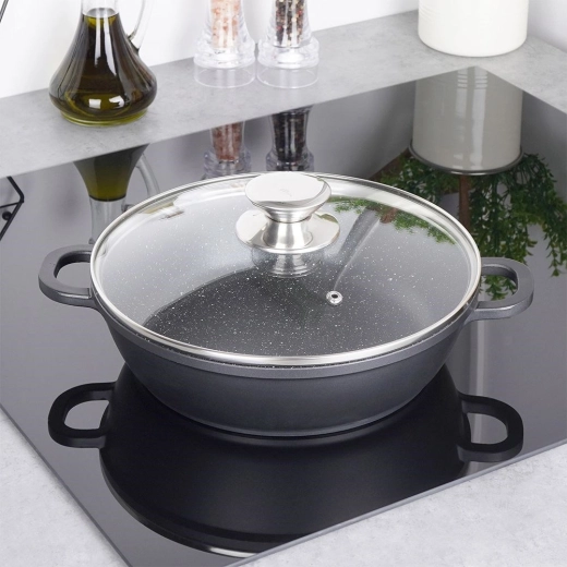 Capac de sticlă cu supapă pentru control perfect