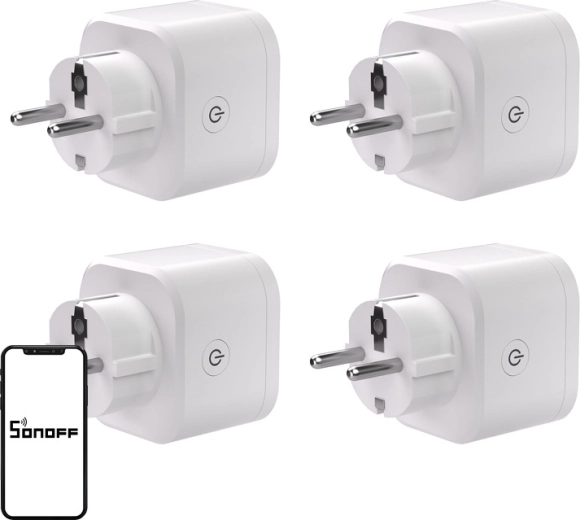 Sonoff S61S priză inteligentă de exterior cu Matter (4 buc.)