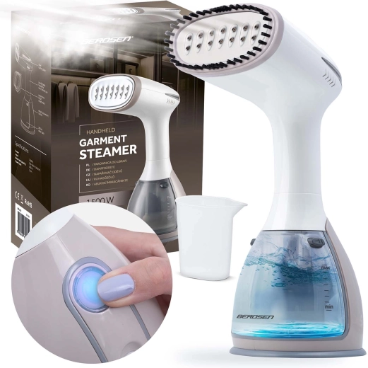 Îndepărtător manual cu aburi pentru scame pe haine 1500 W BERDSEN