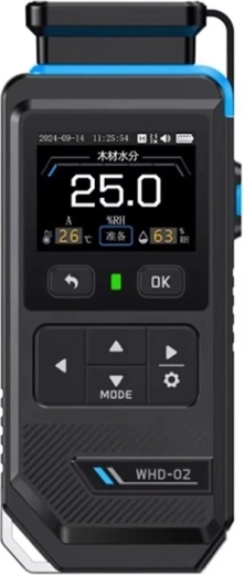 FNIRSI WHD-02 higrometru cu pini pentru lemn
