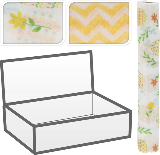 Țesătură decorativă cu motiv de Paște 28 × 300 cm