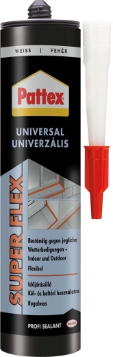 Pattex chit siliconic universal alb pentru interior și exterior 280 ml